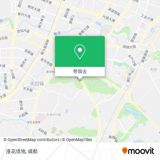 漫花境地地图