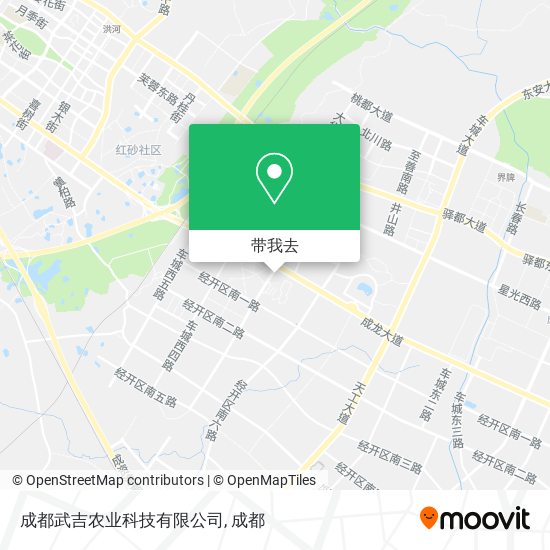 成都武吉农业科技有限公司地图