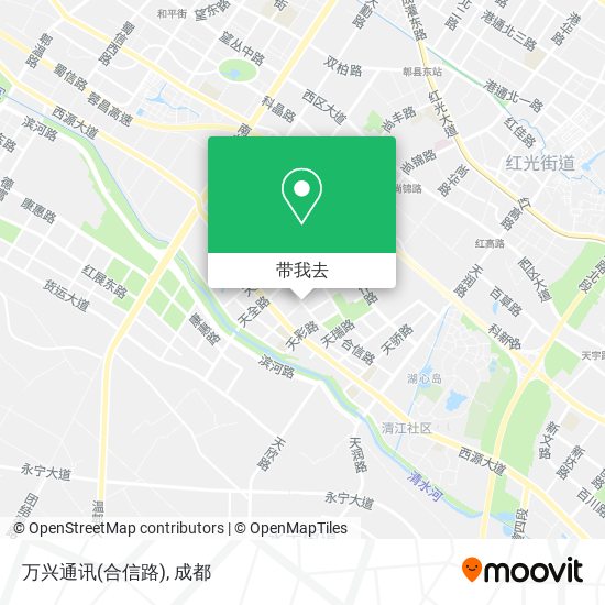 万兴通讯(合信路)地图