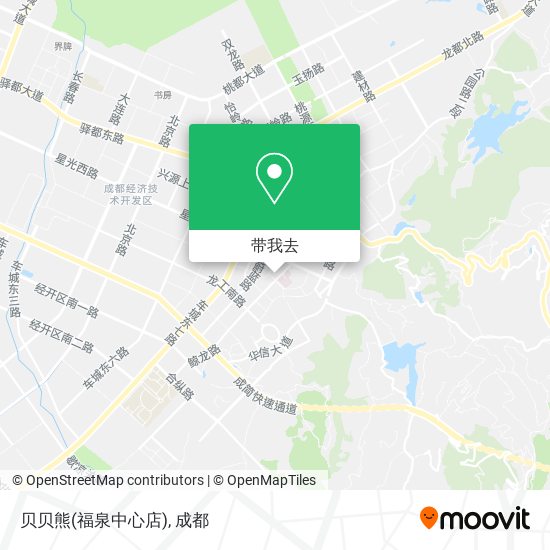 贝贝熊(福泉中心店)地图