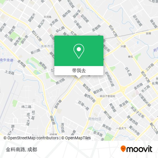 金科南路地图