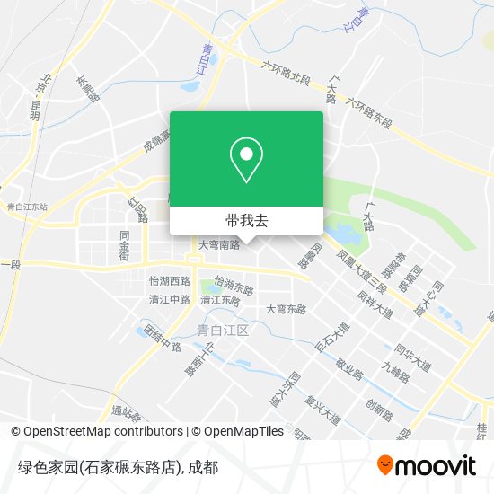 绿色家园(石家碾东路店)地图