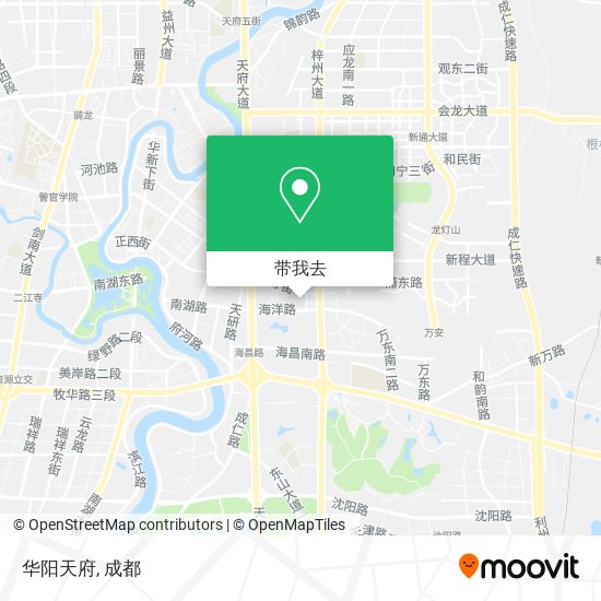 华阳天府地图
