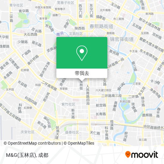 M&G(玉林店)地图