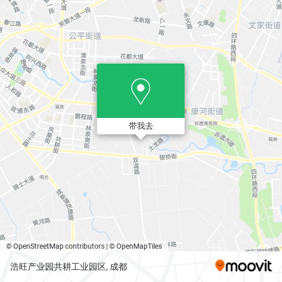 浩旺产业园共耕工业园区地图