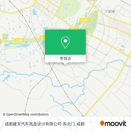 成都建安汽车底盘设计有限公司-东北门地图