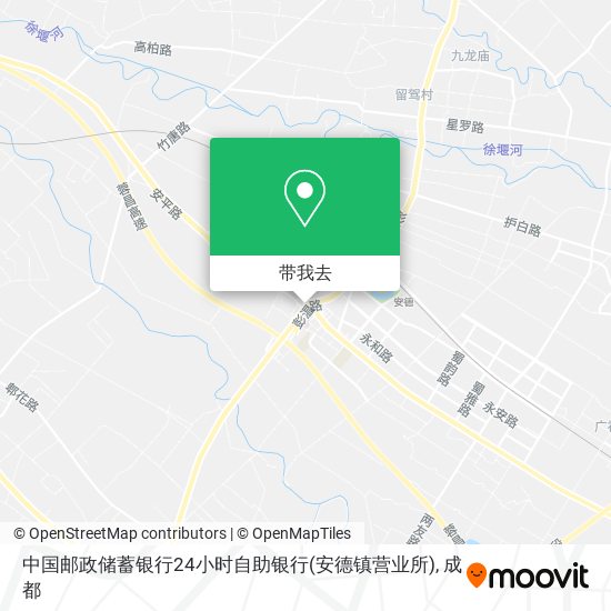 中国邮政储蓄银行24小时自助银行(安德镇营业所)地图