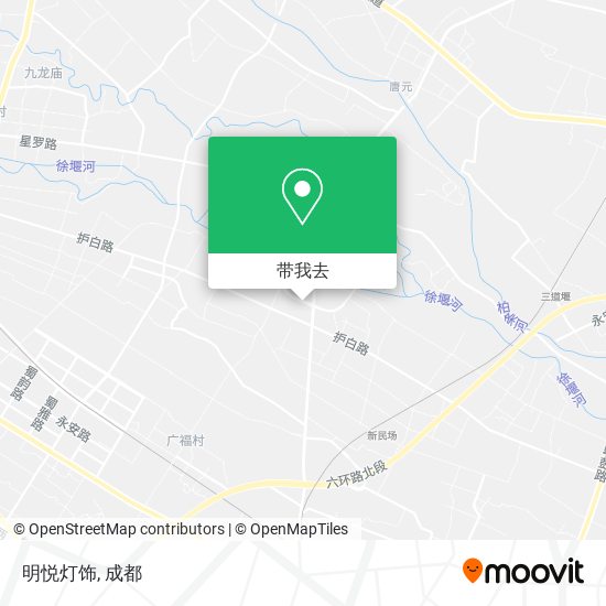 明悦灯饰地图