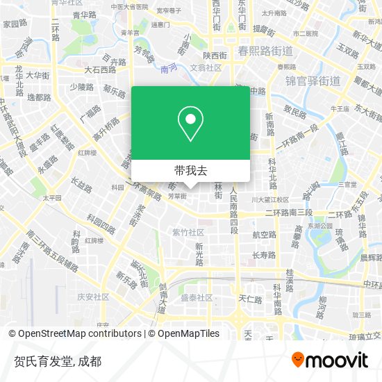 贺氏育发堂地图
