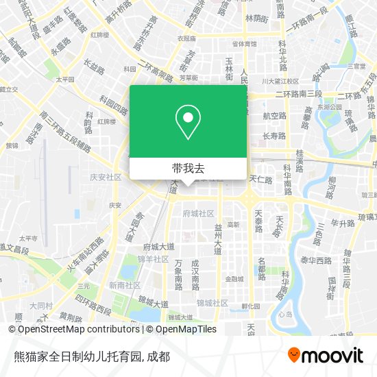 熊猫家全日制幼儿托育园地图