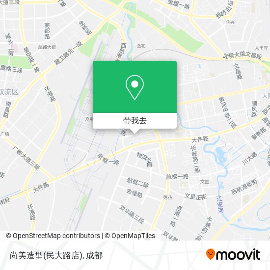 尚美造型(民大路店)地图
