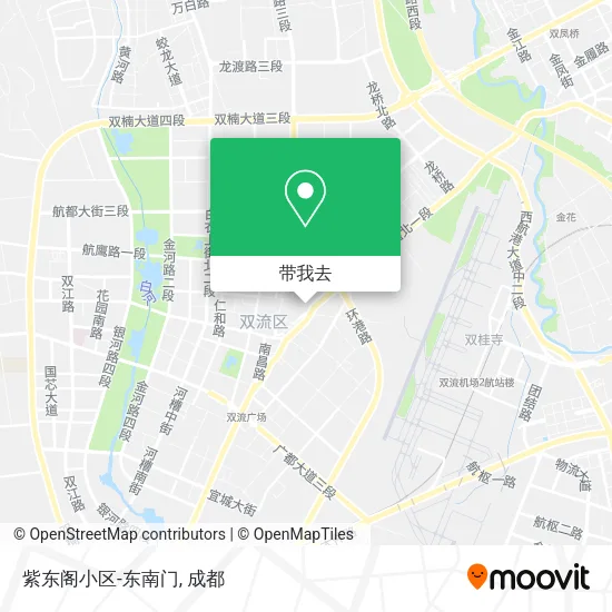 紫东阁小区-东南门地图