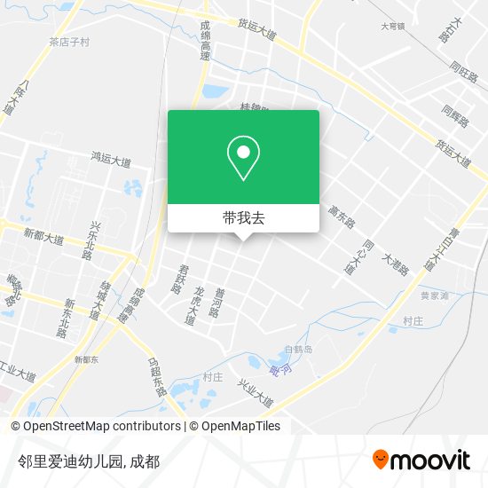 邻里爱迪幼儿园地图