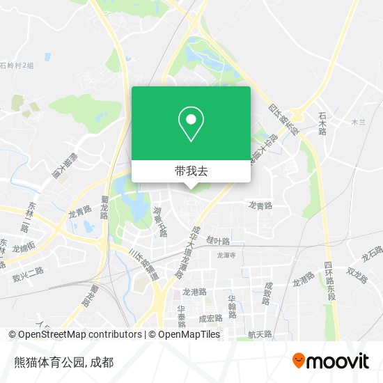熊猫体育公园地图