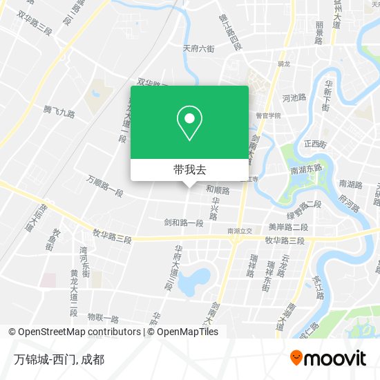 万锦城-西门地图