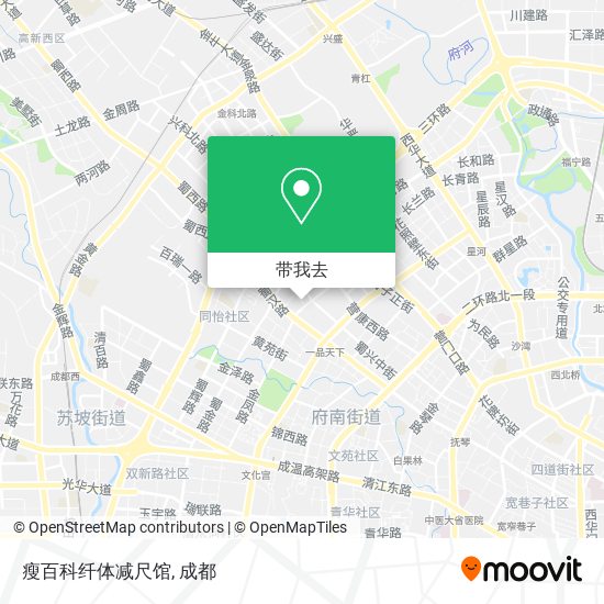 瘦百科纤体减尺馆地图
