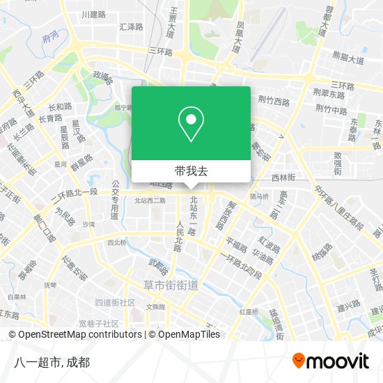 八一超市地图