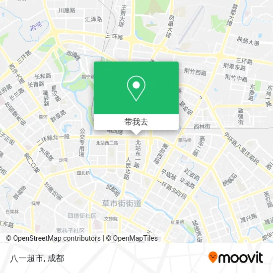 八一超市地图