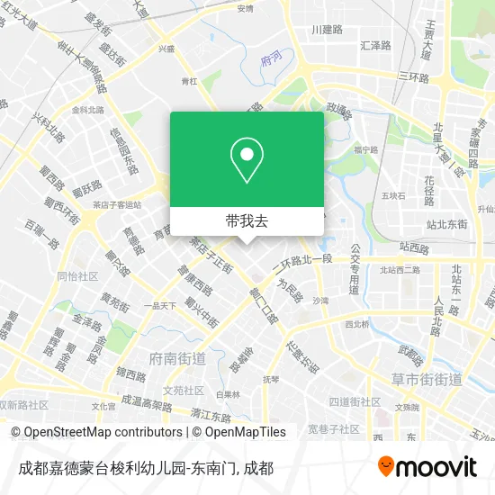成都嘉德蒙台梭利幼儿园-东南门地图