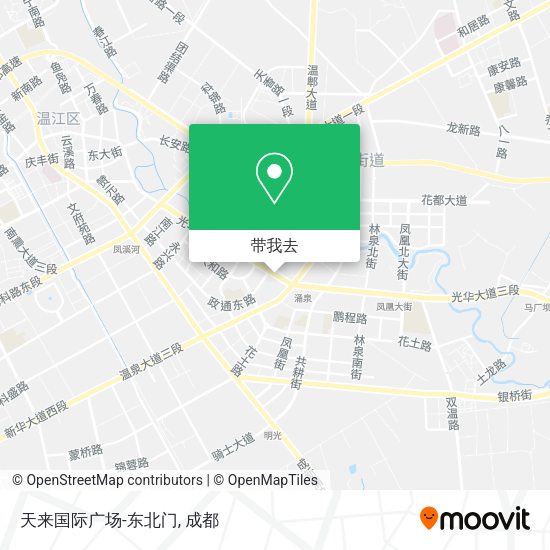天来国际广场-东北门地图