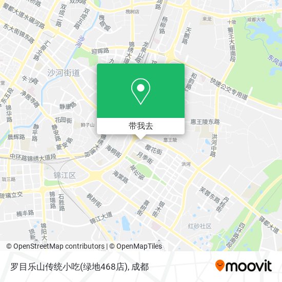 罗目乐山传统小吃(绿地468店)地图