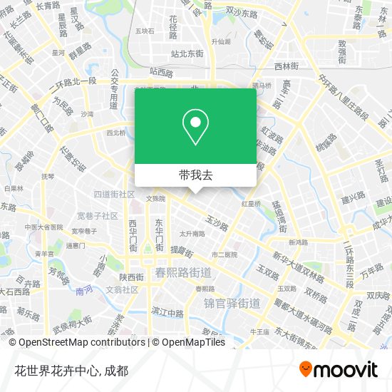 花世界花卉中心地图
