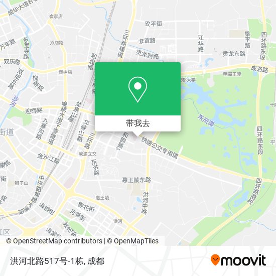 洪河北路517号-1栋地图