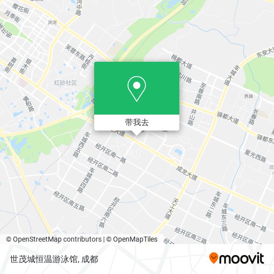 世茂城恒温游泳馆地图