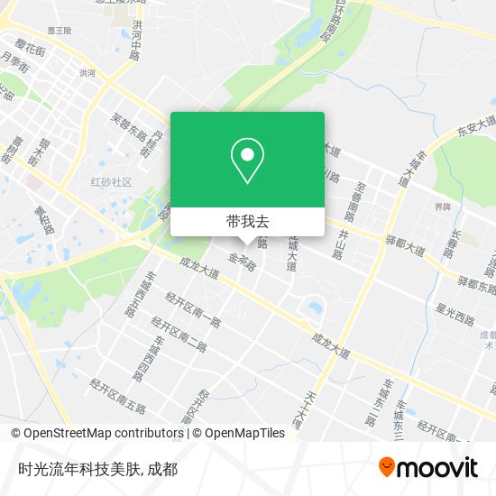 时光流年科技美肤地图