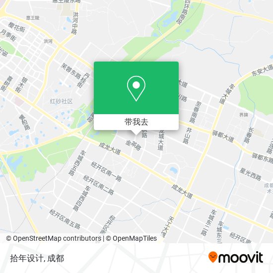 拾年设计地图