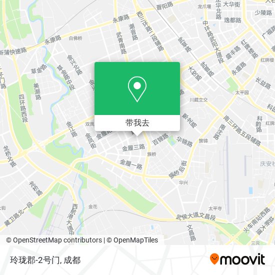 玲珑郡-2号门地图