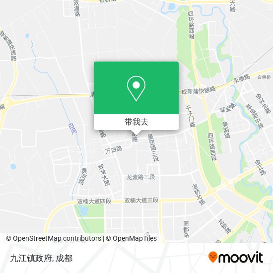 九江镇政府地图