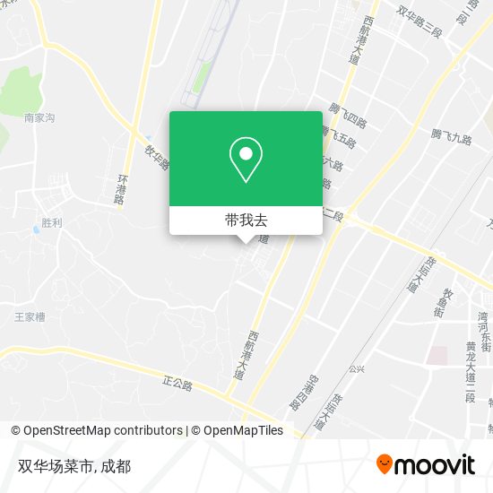 双华场菜市地图