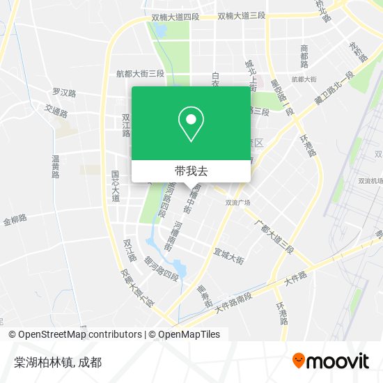 棠湖柏林镇地图