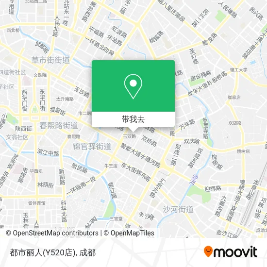 都市丽人(Y520店)地图