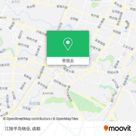江陵半岛物业地图