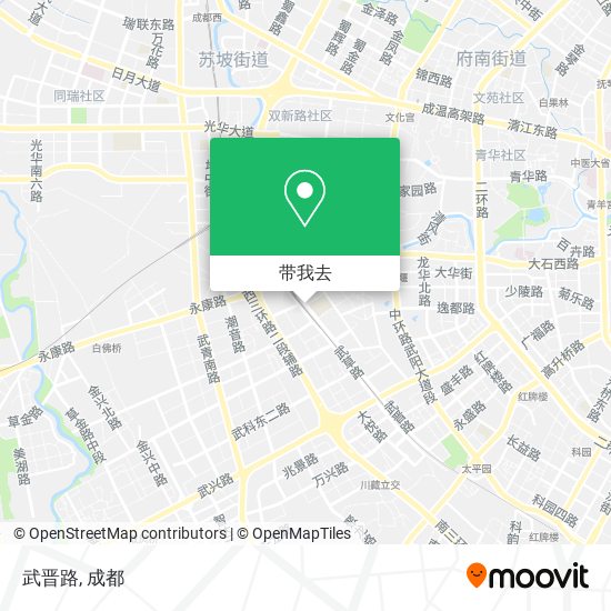 武晋路地图