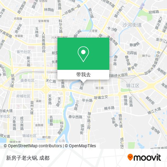 新房子老火锅地图