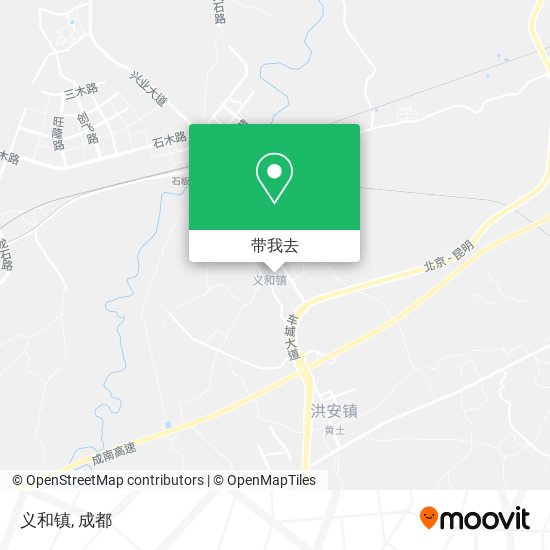 义和镇地图