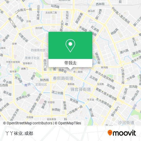 丫丫袜业地图