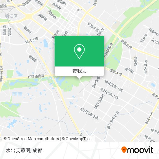 水出芙蓉图地图