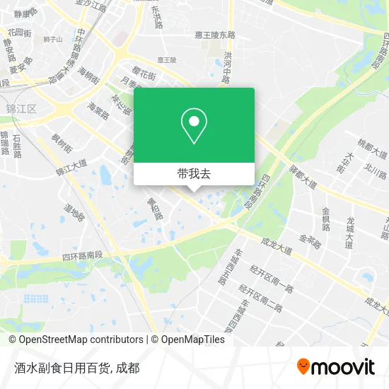 酒水副食日用百货地图