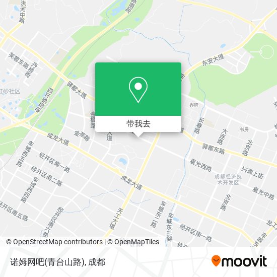 诺姆网吧(青台山路)地图