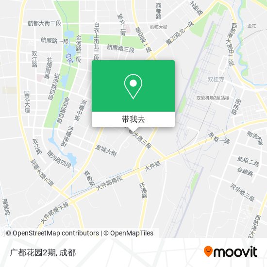 广都花园2期地图