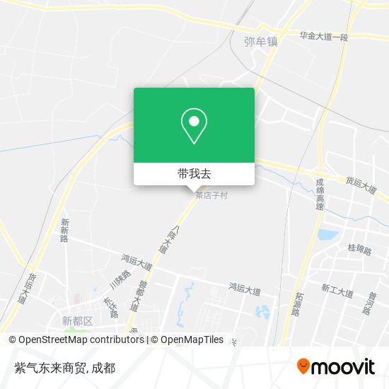 紫气东来商贸地图