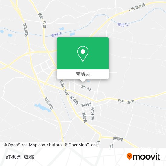红枫园地图