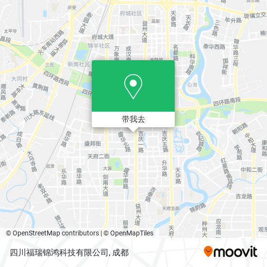 四川福瑞锦鸿科技有限公司地图