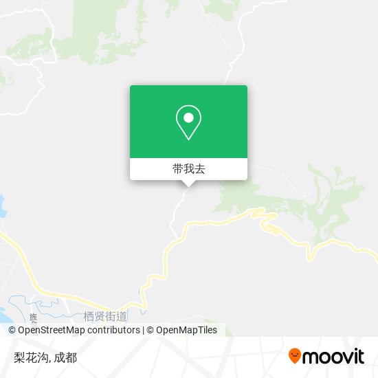 梨花沟地图