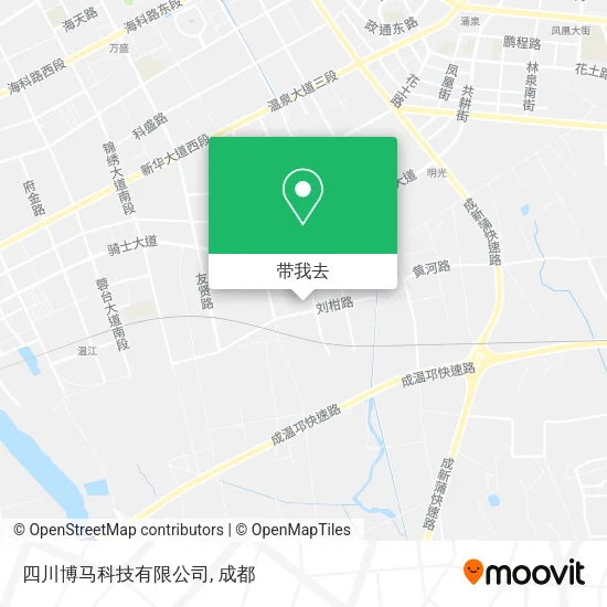 四川博马科技有限公司地图