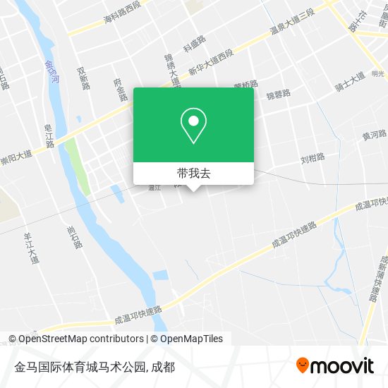 金马国际体育城马术公园地图
